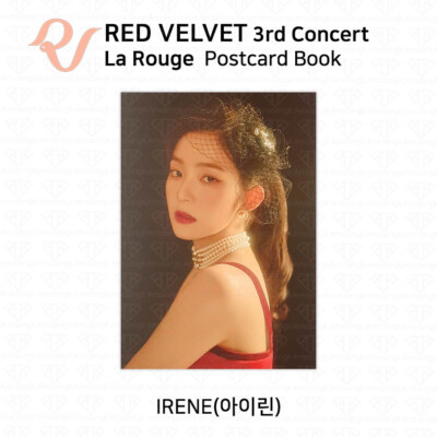 RED VELVET 3rd Concert La Rouge Postcard Book Irene Seulgi Wendy