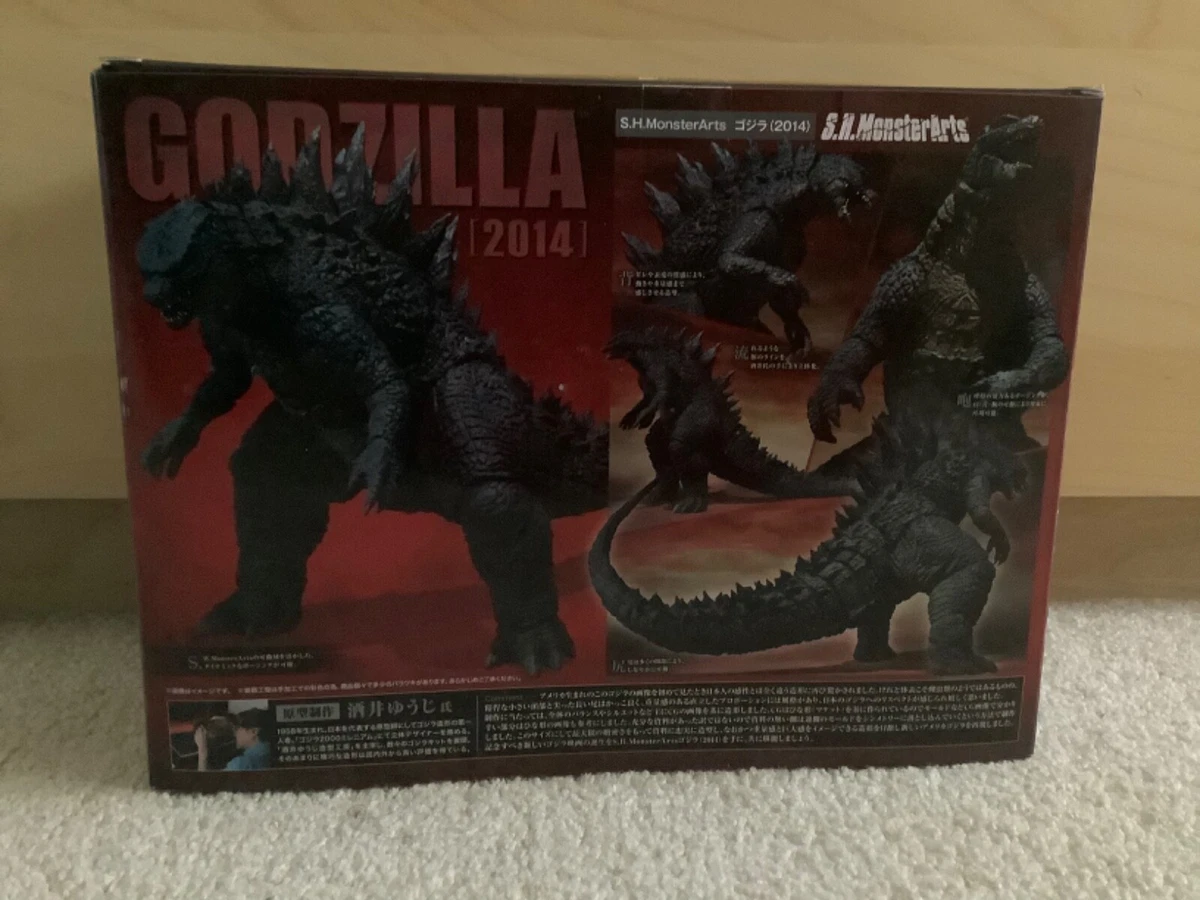 S.H.Monsterarts Godzilla 2014 Bandai Tamashii Nations Unopened