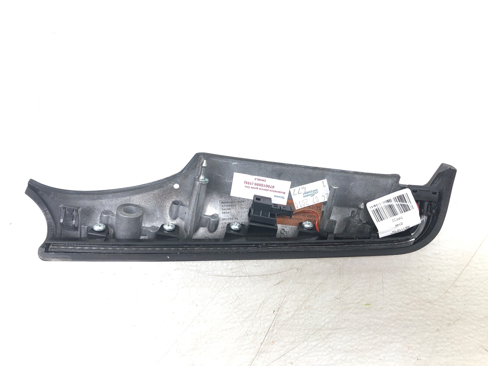 2014-2017 MASERATI QUATTROPORTE DASHBOARD WOOD TRIM SET OEM.