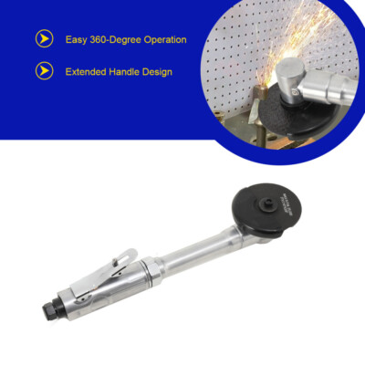 1/4'' Air Angle Edge Die Grinder Cutter 18000RPM Long Handle Polisher Air Tool