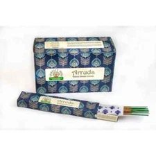 Namaste India Incense Sticks Arruda Natural Fragrances Agarbatti 15g X 12 Pack