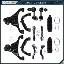 Front Upper & Lower Control Arm Tie Rod End For 2005-2018 NISSAN FRONTIER XTERRA