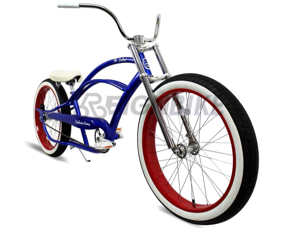 Location Vélo Chopper Lowrider Rouge de 1970 - Louer Vélo Chopper Lowrider Rouge de 1970