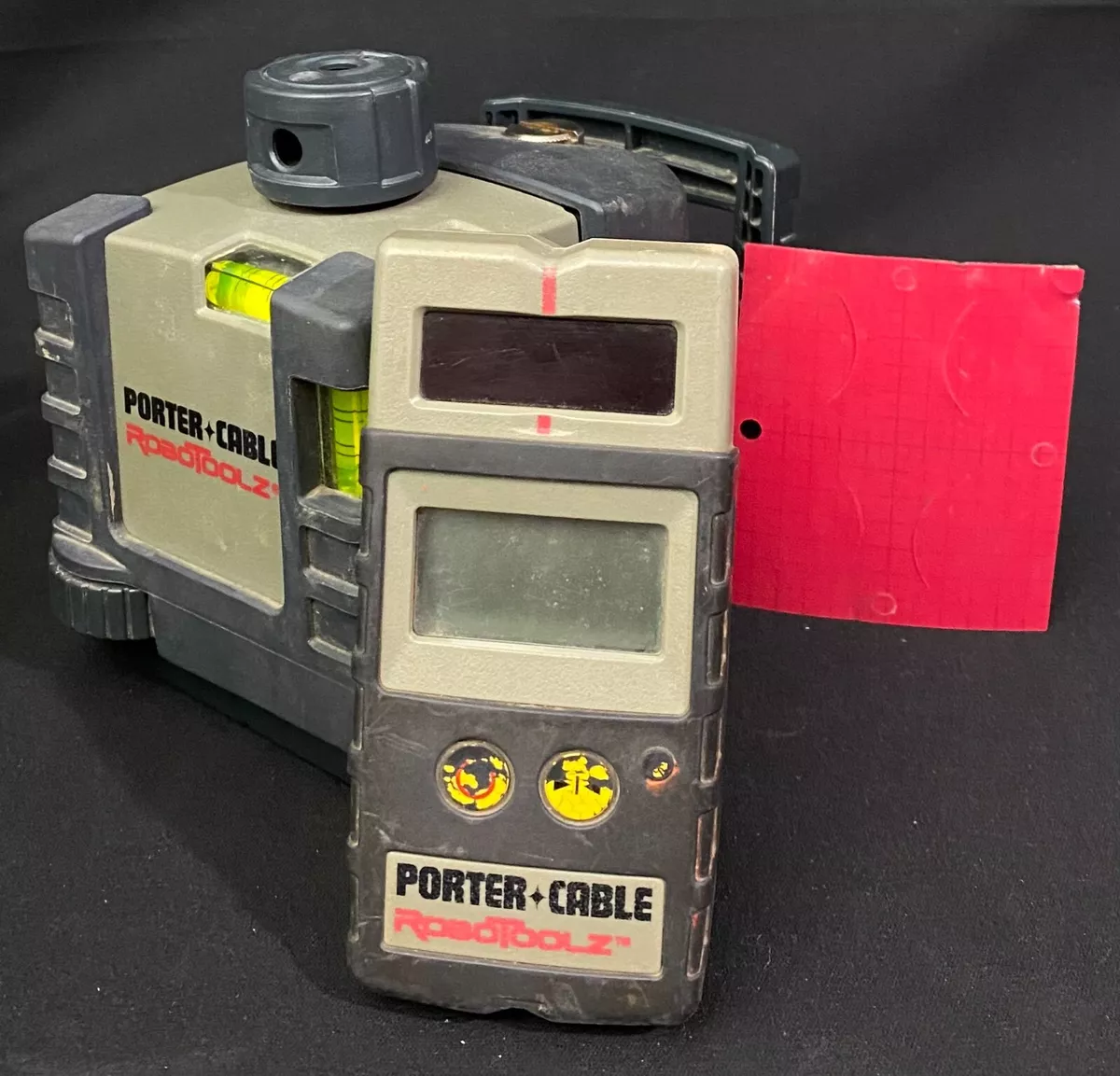 Porter Cable RoboToolz RT3620 Rotating Laser System With Case