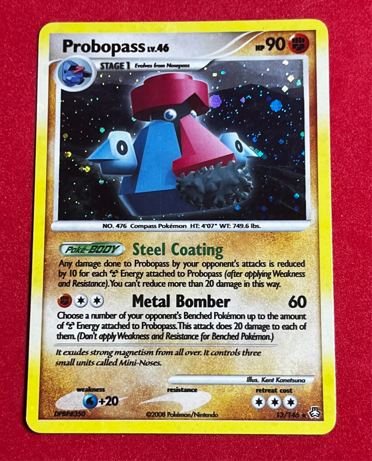 Probopass 13/146 - EX Legends Awakened - Holo Rare LP - Pokemon Card TCG