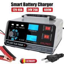 400W 30A AUTO INTELLIGENTE BATTERIELADEGERÄT KFZ LKW BATTERIE LADEGERÄT 12/24V-