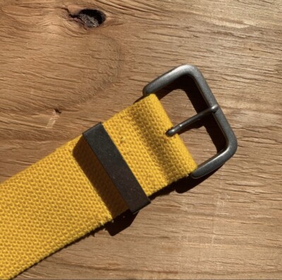 Vintage 90s ESPRIT Japanese Wide Canvas Belt Esprit | Accessories | Vintage 9s Esprit Japanese Wide  main image 4