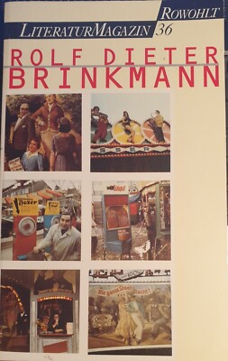 Brinkmann, Rolf Dieter Rowohlt Literaturmagazin H. 36