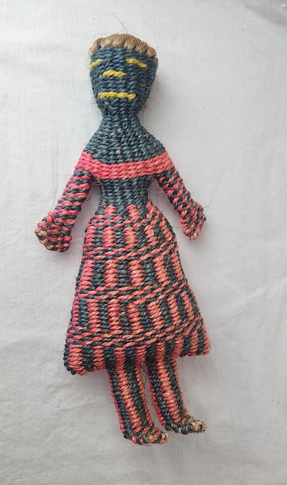 Этническая детская погремушка ручной работы игрушка новый сизаль шпагат новый подарок - Изображение 2 из 4