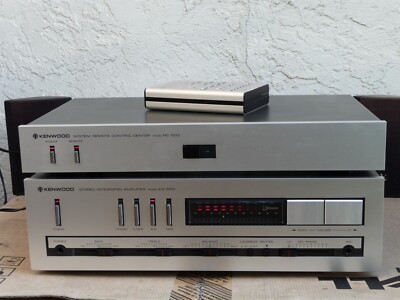 Kenwood KA-500 Amplifier + RC-500 Remote Control Center + RC-500