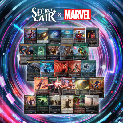 MTG Secret Lair x MARVEL 3つ NF・非フォイル Mighty NON FOIL Bundle Secret Lair x Marvel MTG Magic Marvel Xmen