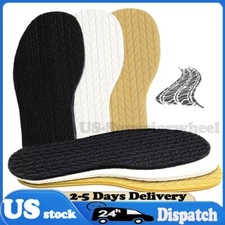 1 Pair Anti-Slip Rubber Stick On Soles Wearable Replacement Soles Repair Shoes