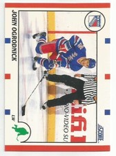 JOHN OGRODNICK 1990-91 SCORE CARD NM-MT+ CONDITION
