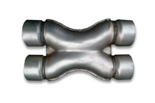 X-Pipe 76mm X-Rohr Edelstahl