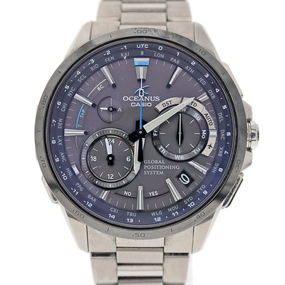 Casio Oceanus OCW-G1000-1AJF Hybrid Solar Radio Watch Titanium 