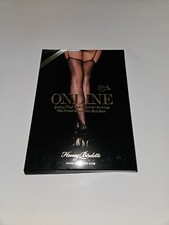 Honey Birdette Ondine Luxury Thigh High Suspender Stockings size Small New