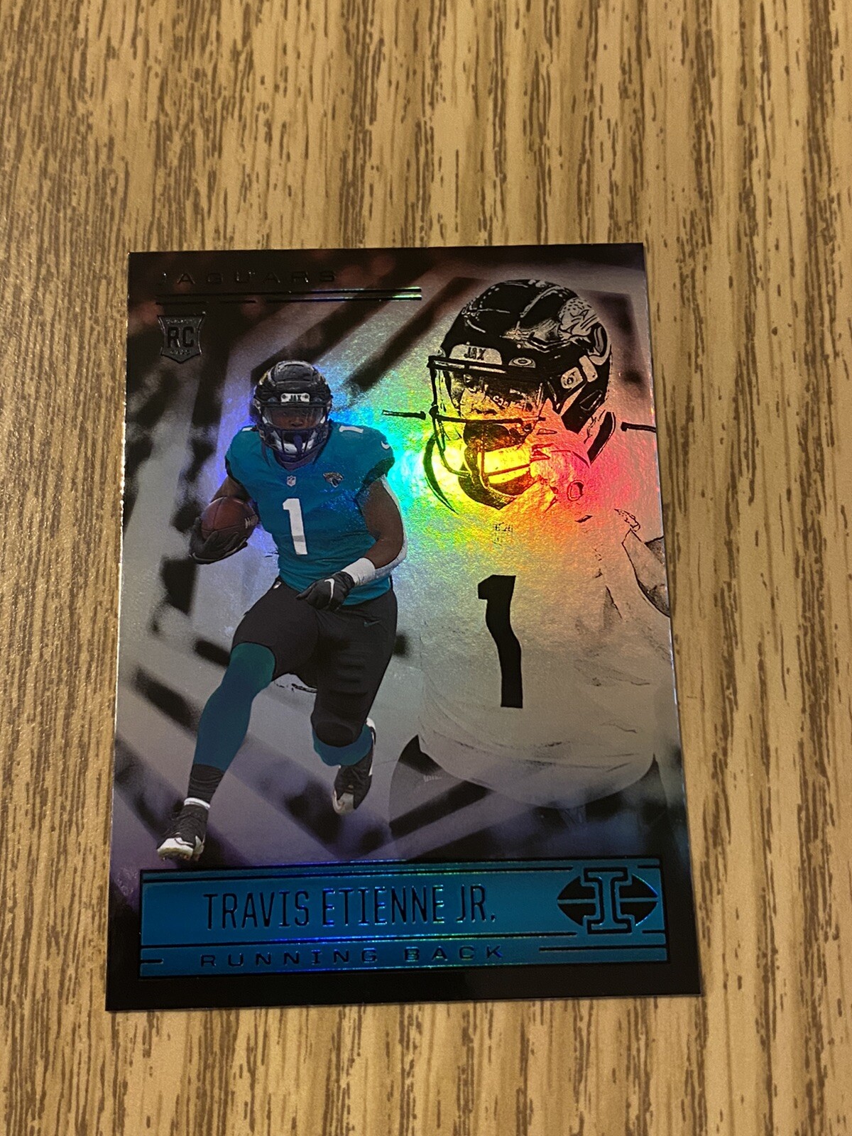 2021 Panini Illusions Travis Etienne Jr Rookie Jacksonville Jaguars RC #71