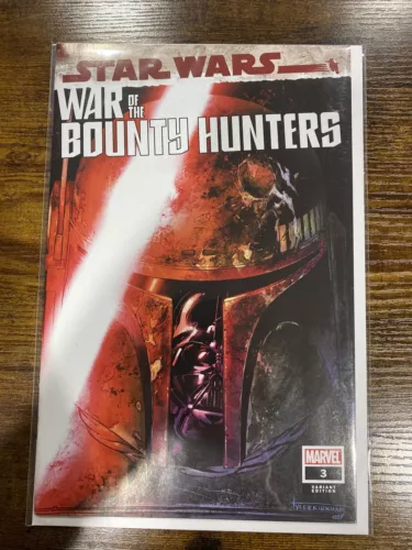 STAR WARS WAR OF THE BOUNTY HUNTERS #3 * NM+ * TYLER KIRKHAM VARIANT BOBA FETT