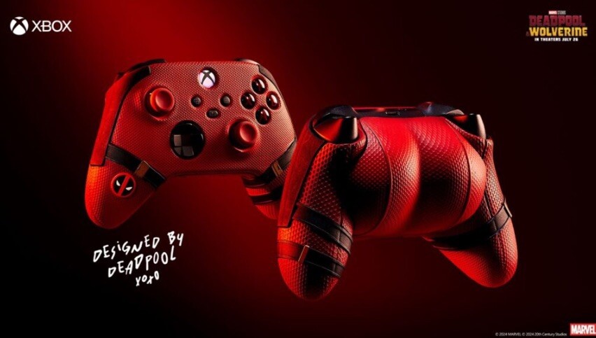 Deadpool Inspired Butt Cheek Xbox Controller Cover, 3D Deadpool Inspired Butt Cheek Xbox Controller Cover, 3D