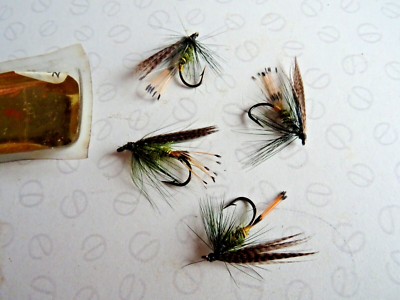 2 Paquets Vintage De Mouches Artificielles Rogan D'Irlande (Rogantide) - Pour La Pêche à La Truite