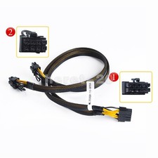 10pin to 8 8pin Power Adapter Cable for HP ML350 G8 Gen8 GPU Graphics Card 60CM