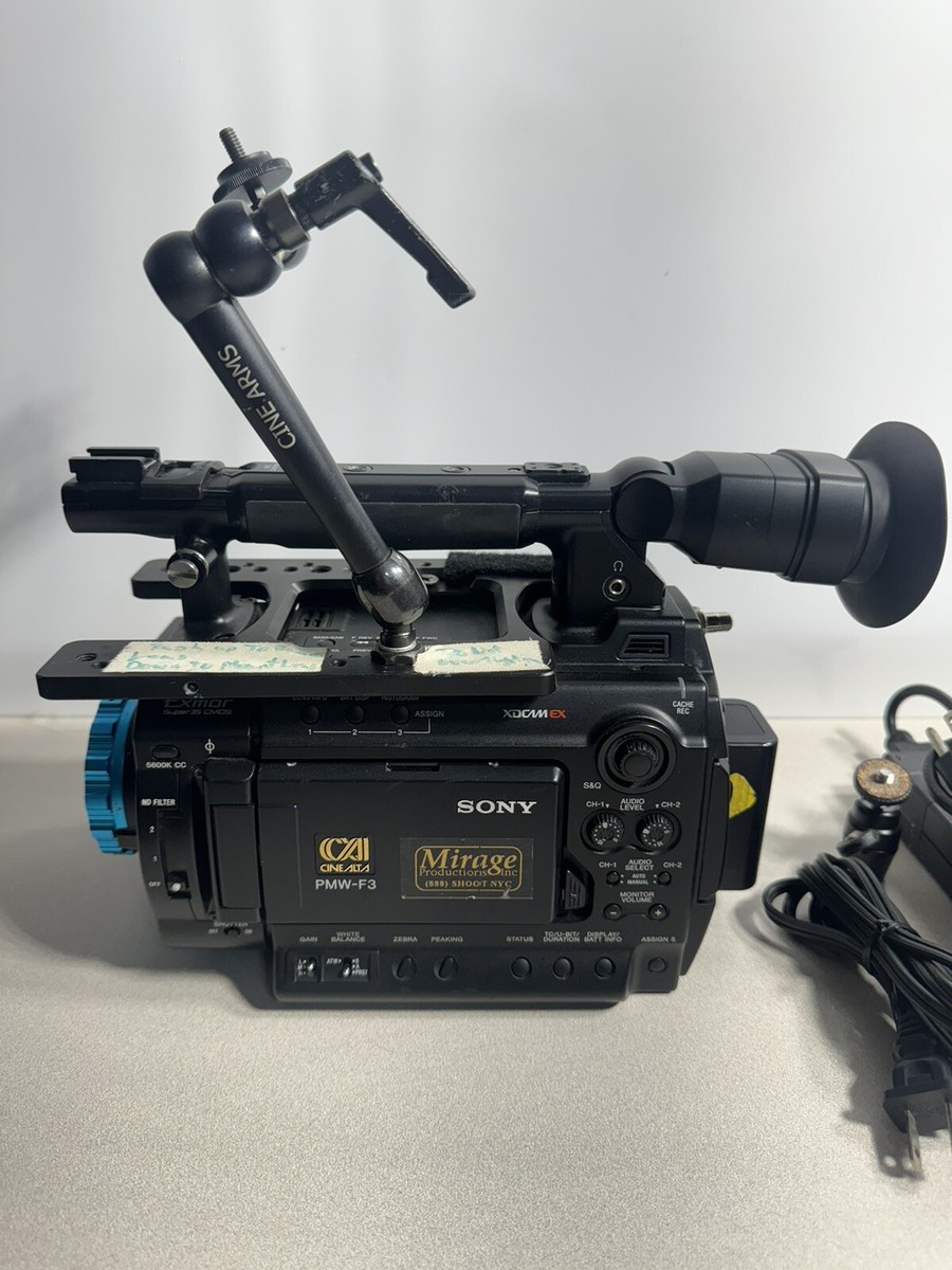 Sony PMW-F3 Super 35mm XDCAM EX Full-HD Compact Camcorder w Sony PMW-F3 Super 35mm XDCAM EX Full-HD Compact Camcorder w