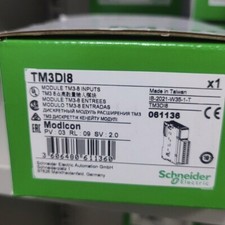 New SCHNEIDER TM3DI8 digital expansion module...