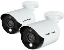 Night Owl 1080p HD White Bullet Security Spotlight Camera New