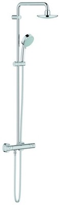Grohe Duschsystem Tempesta Cosmopolitan verchromt AP-Therm. KB 160mm DA 390mm