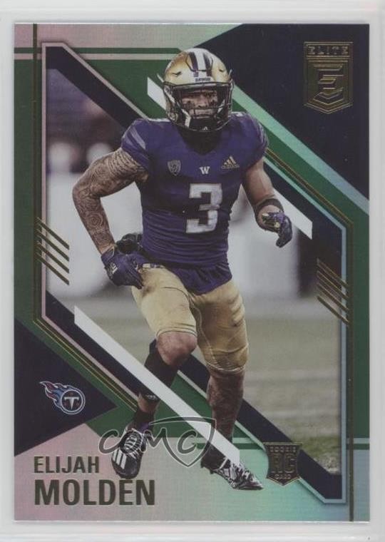 2021 Panini Donruss Elite Rookies Green Elijah Molden #146 Rookie RC e9p