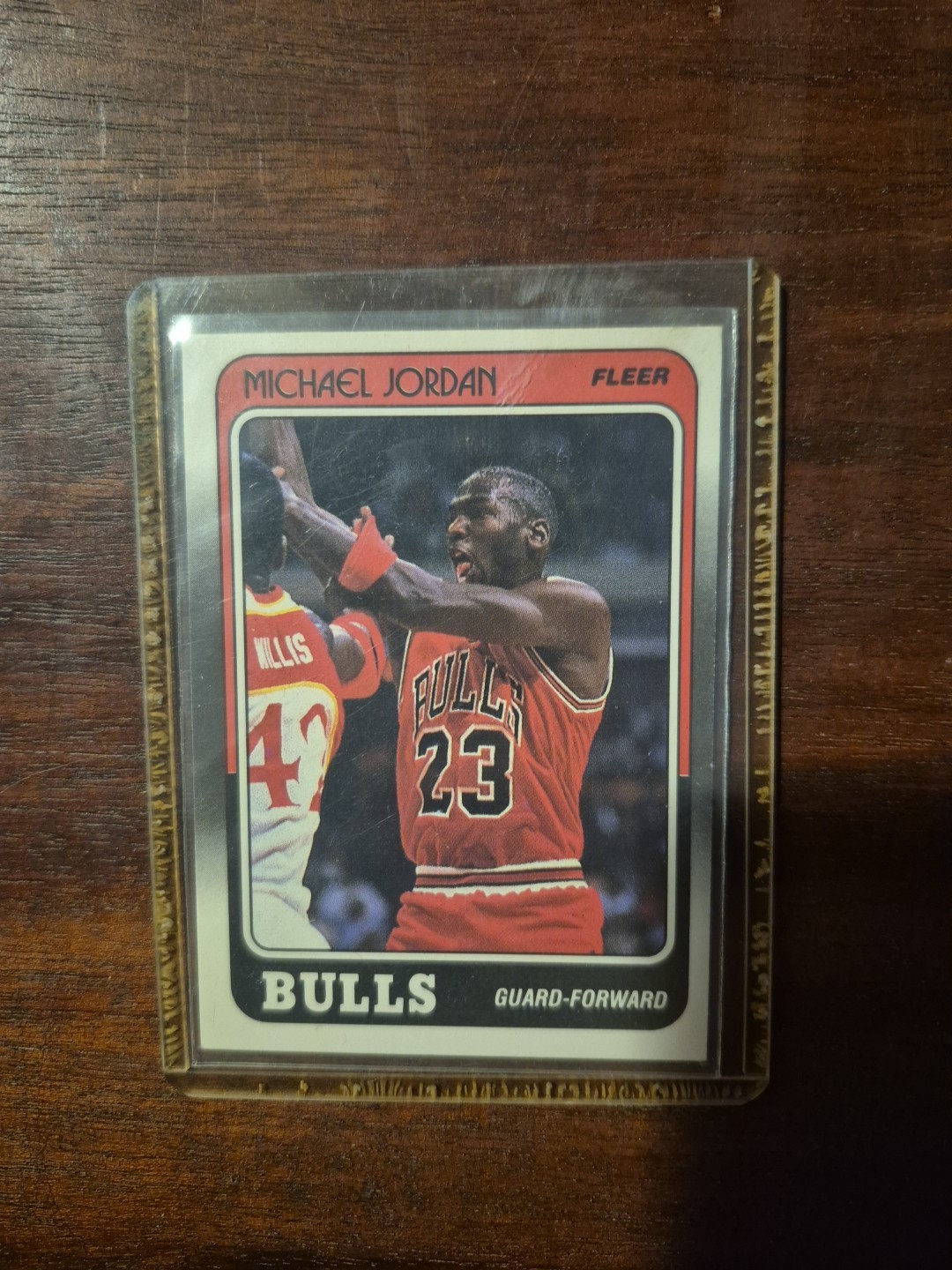 1988-89 Fleer - Michael Jordan #17 Basketball Trading Card