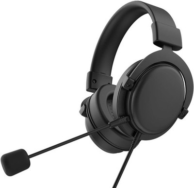 Gaming-Headset Kopfhörer Mikrofon abnehmbar, geeignet für PC, PS4 & PS5