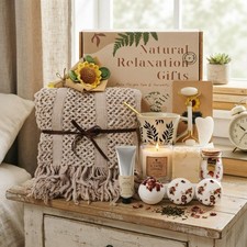 Birthday Gift for Women, Get Well Soon Self Care Package, Unique Spa Gift Bas...