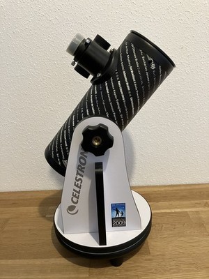 Celestron Firstscope 76 Dobson Teleskop Anfänger Tischteleskoo 