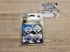 New Chrome Mr. Gasket 9899 Valve Cover Clamps New Chrome Mr. Gasket 9899 Valve Cover Clamps