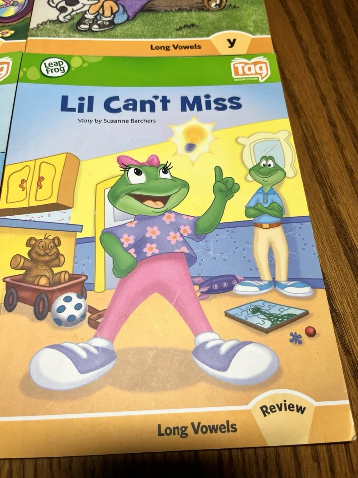 Leap Frog Tag Junior Book Long Vowels Set Of 4 - Image 3 of 4