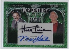 2024 Leaf Metal Pop Century Green Diagonal Shimmer /2 Hal Linden Auto 0q0
