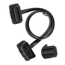 Pin Male to Female Flat Ribbon Extender Cable Adapter for Car 0.6 Meters