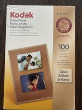 Kodak Photo Paper Instant Dry 100 Sheets 4 X6 Gloss Inkjet Universal NEW
