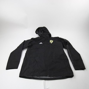 Cal Poly Mustangs adidas Rain Jacket Men's Black Used
