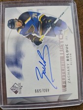 Zachary Bolduc #105 SP Authentic Auto  Future Watch #/399 Limited 2024-25
