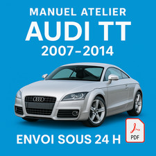 Manuel Atelier Audi TT 2007-2014 Revue Technique Français RTA CD PDF