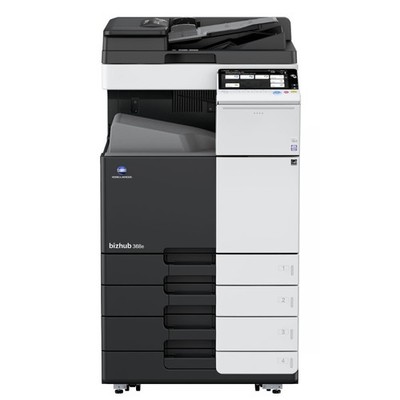 Konica Minolta bizhub 368 S/W Kopierer mit PF PC-210 2x500 Blatt
