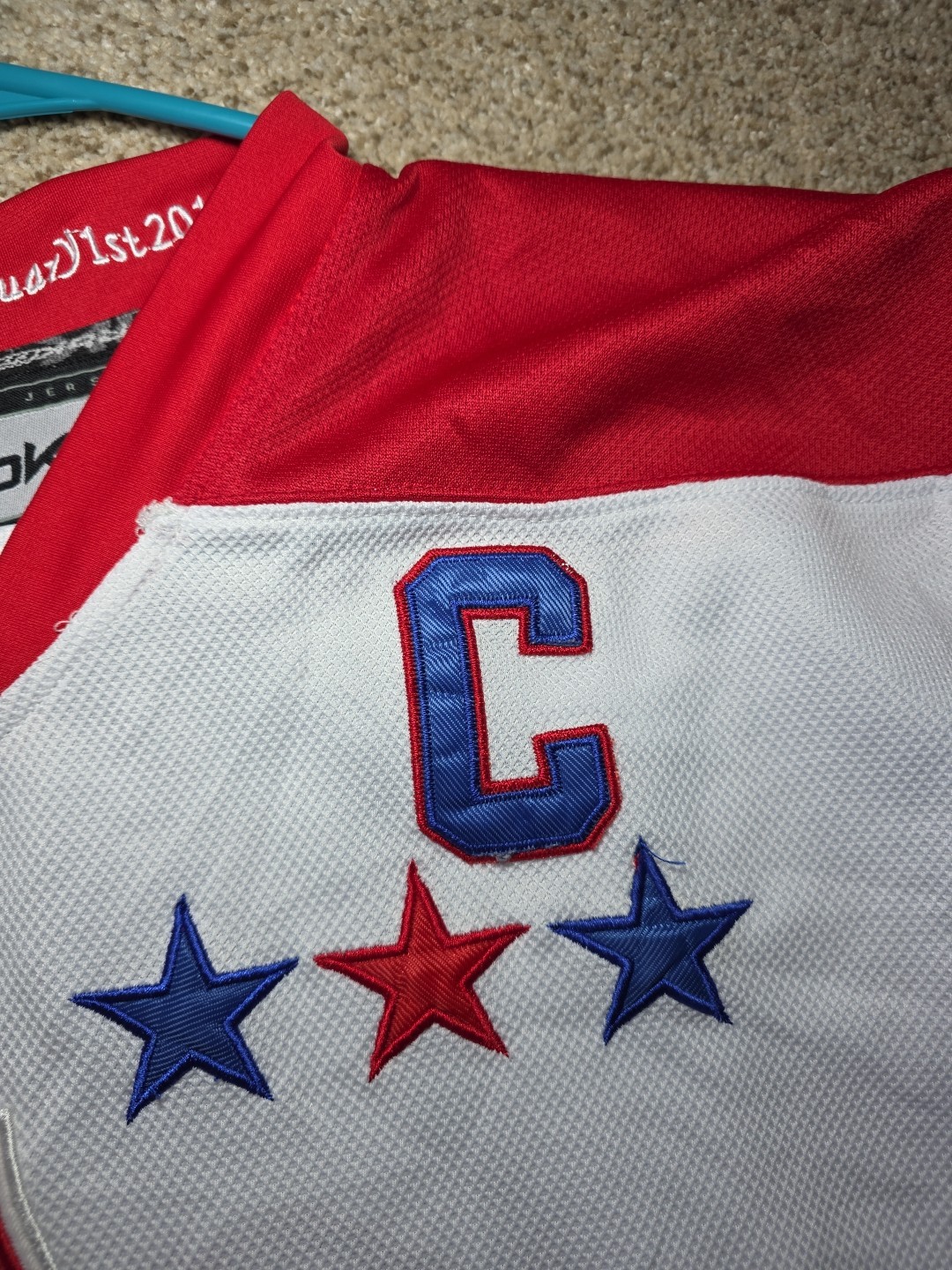 Washington Capitals Alex Ovechkin 2011 Winter Classic Youth Jersey Size L/XL thumbnail 7