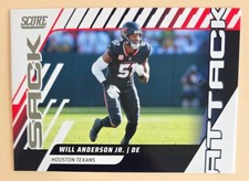 2025 Score Sack Attack #9 Will Anderson Jr. Houston Texans