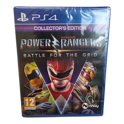 Power Rangers Battle For The Grid Collector's Edition PS4 Brandneu & Sealed