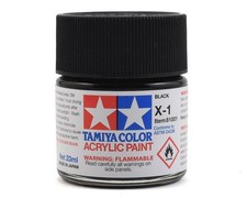 TAMIYA TAM81001 Acrylic X1 Gloss,Black