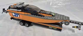 Lego City #60085 4 x 4 with Powerboat 2015 - 100% Complete with Instructions