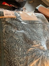 Image of Morris and Co bathsheet Crown Imperial teal bnwt