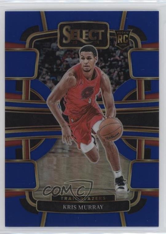 2023-24 Panini Select Concourse Blue Prizm Kris Murray #91 Rookie RC uk2